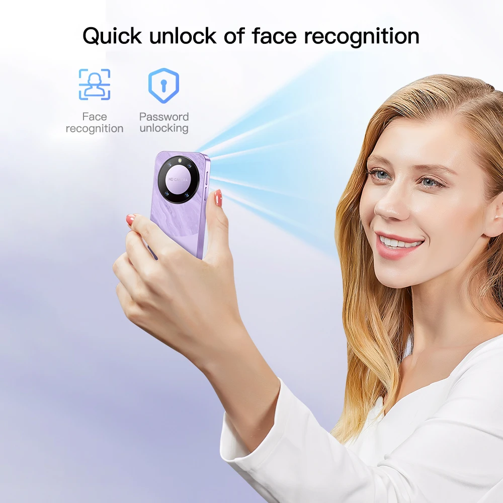 SOYES F8 Pro Max Mini Android8.1 Smartphone 3.0 Inches 2000mAh Face ID Dual SIM Standby Play Store 3G Little Phone - Image 6