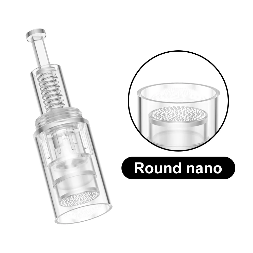 10PCS Derma Pen Needle 12/36/42pins nano Screw Microneedle Tatoo MTS Cartridge