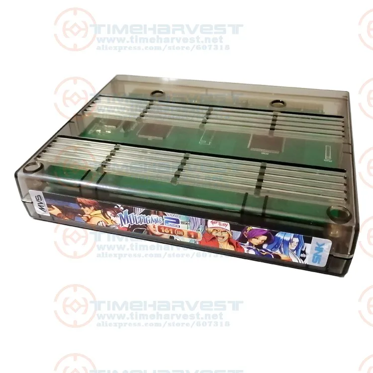 New version SNK 161 in 1 multi games cartridge Version 2 Game card