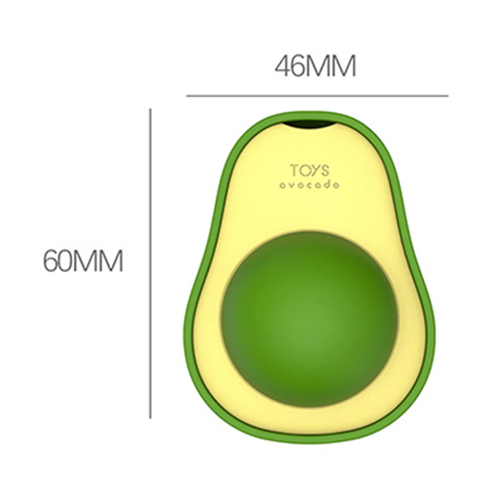 1pcs Catnip Ball Cat Toy Ball Pet Avocado Ball Catnip Toys Healthy Natural Mint Avocado Ball Cleaning Teeth Edible Ball Training