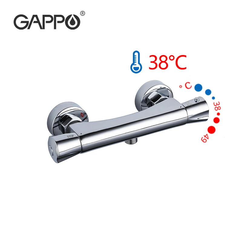 GAPPO Bathtub faucet thermostatic shower faucet bathroom mixer tap bath mixer with thermostat bath shower set shower system images - 6