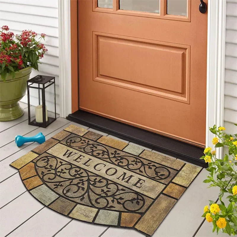 European Retro Welcome Door Mat 1