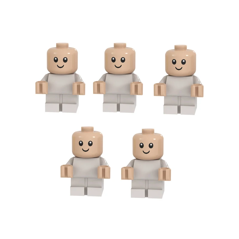 Babies Building Blocks Toys MOC Bricks DIY Infant Carriage Children Gifts - 6