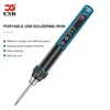 CXG 968 Mini Portable Soldering Iron Intelligent Adjustable Constant Temperature Sleep Function LED Display Portable Weld Tool 3