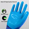 1/Pair Super Grip Working Gloves Rubber Coated Anti-Slip Waterproof Wear-Resistant Garden Gloves For Garden Repairing Builder 3