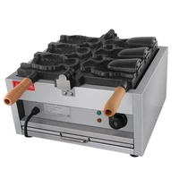 FY-1103B Commercial Use Ice cream Taiyaki machine Fish cone waffle maker ice cream Fish molds 2000W 1