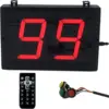 Btbsign 4'' Large Tally Counter Clicker 2 Digit Display for Golf Visitor Lap Event 1