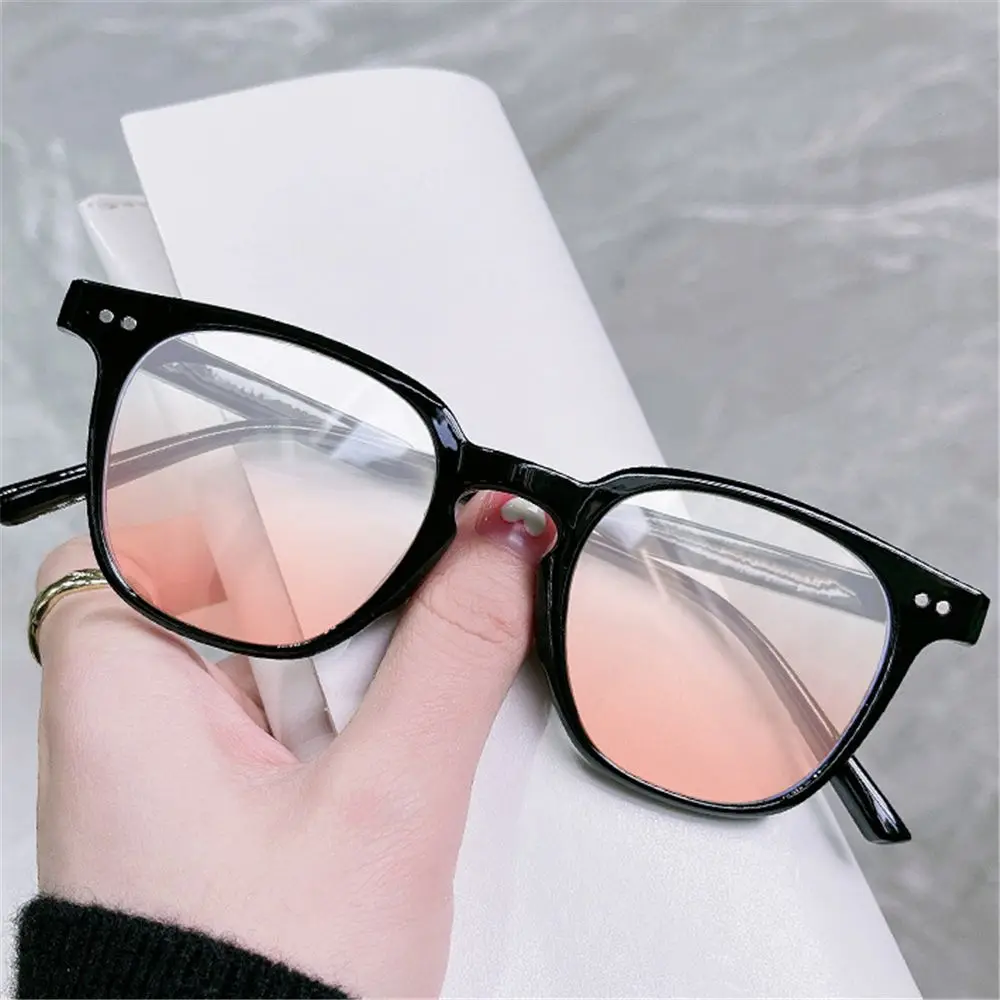1pc Plastic Full-frame Decorative Women's Fashion Glasses
