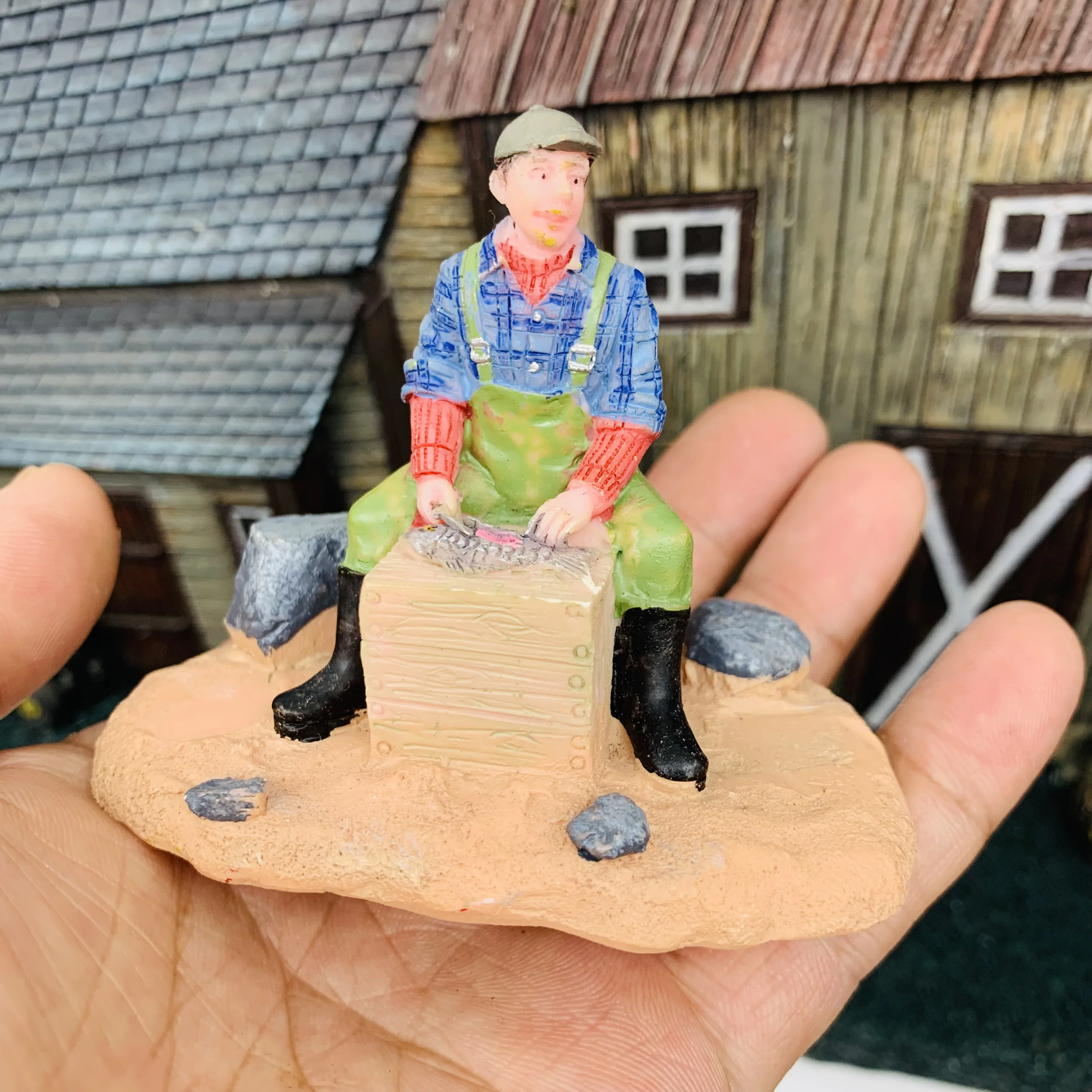 Figurines & Miniatures Halloween Christmas Etc. Sand Table Decoration Articles Handicraft Gifts Desk Sculpture resin ornaments resin handicraft ornaments resin ornament animal ornaments