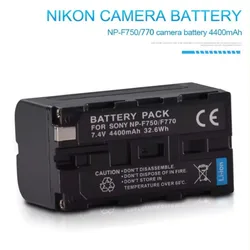 2200mAH/4400mAh/6600mAH High Quality Digital Camera Battery for Sony  NP-F550/F570 NP F750/F770 NP-F960/F970 Camera Battery