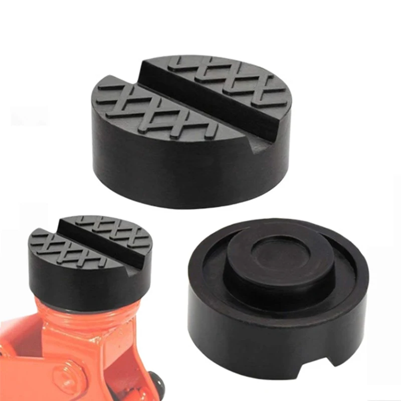 Universal Jack Rubber Pad With Slot For Hydraulic Ramp Jack Trolley