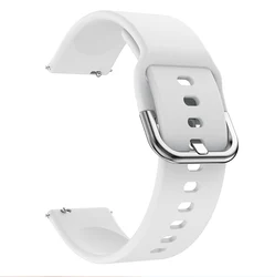 Silicone Wristband Strap - Enhanced Comfort and Style for Smartwatches (07 - white)