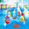 Outdoor Inflatable Foldable Floating Row Swimming Pool Water Accessories Inflatable Ring Throwing Game Water Games Equipment 2
