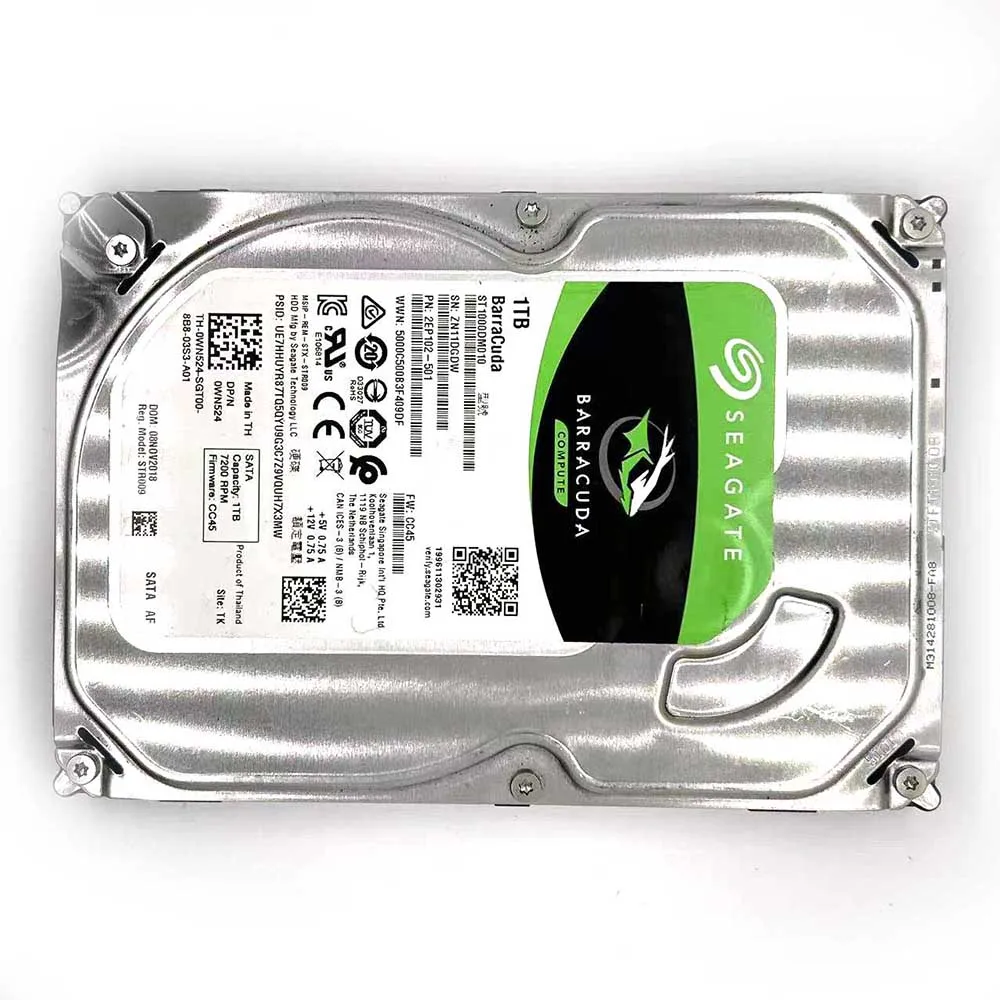 Seagate Barracuda, ST1000DM010, 3,5 