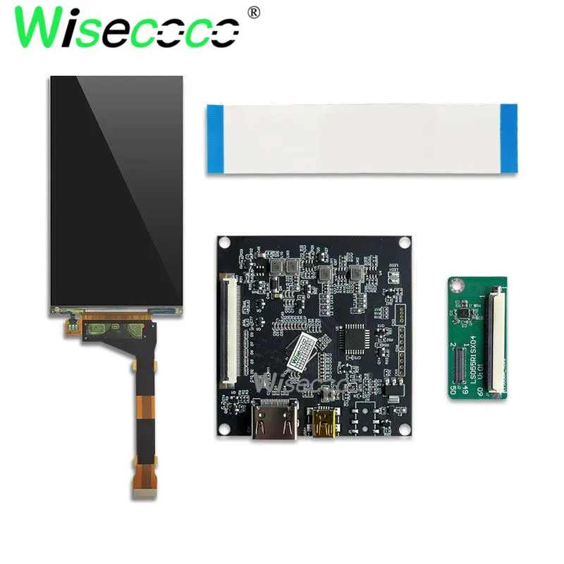 Módulo de Tela Lcd para Laptops Hdmi-compatível Driver Board 2k Display Lcd 1440x2560 Ips 55 Polegadas - Imagem 5