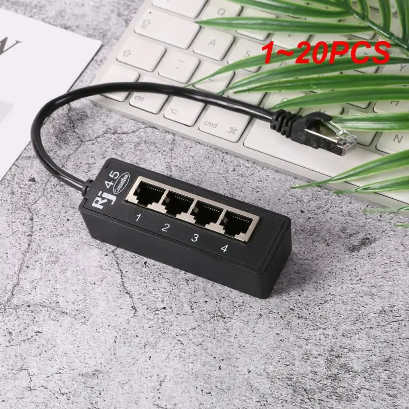 

Разветвитель Кабеля Ethernet RJ45, 1-20 шт., для порта Cat LAN