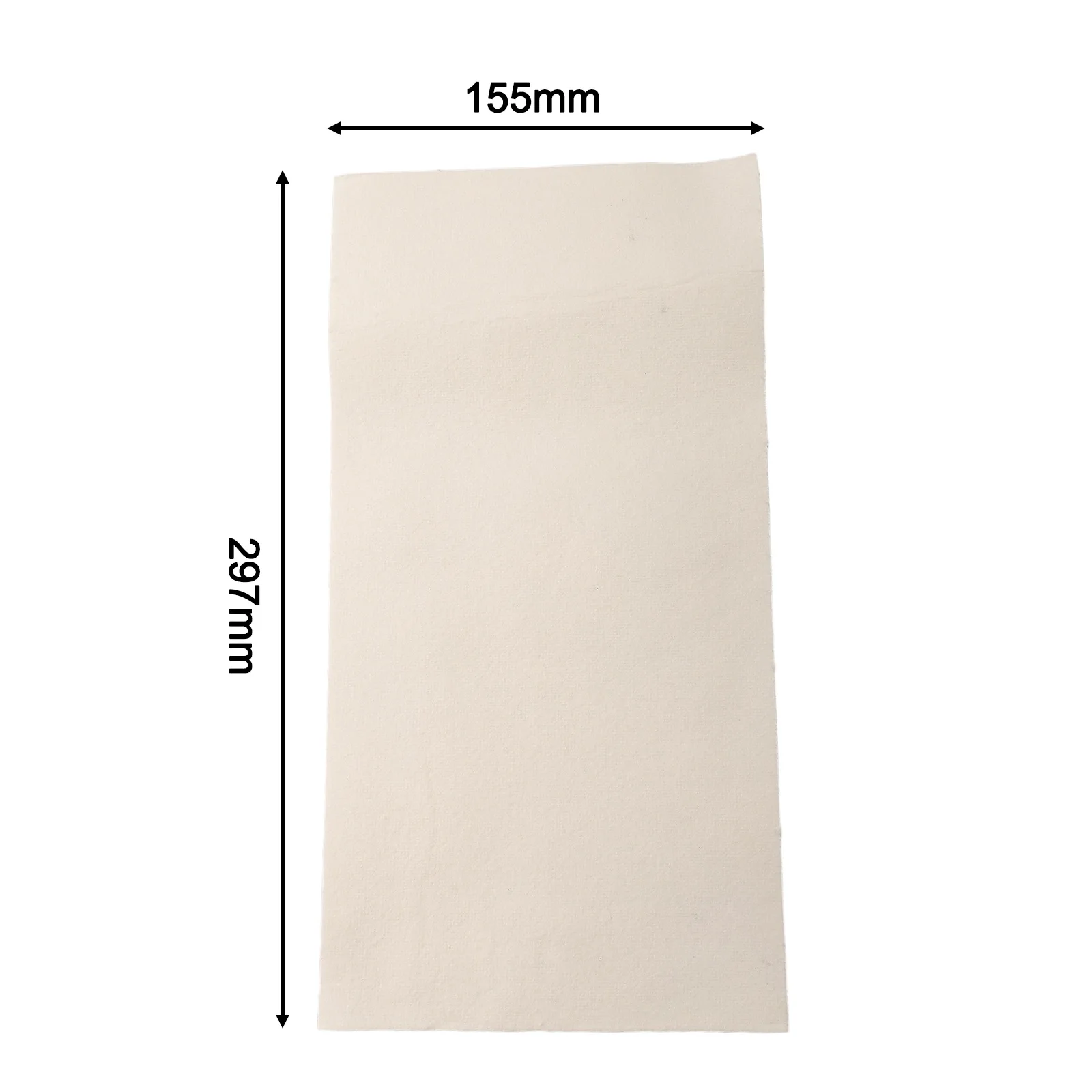 Ceramic Fiber Gasket Glass Gasket Thick 3 Mm 155mm X 297mm Accessories Chimney Exhaust Pipe Glass Heating Oven
