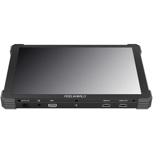 FEELWORLD T10 10.1" IPS 4K HDMI Touchscreen Monitor 1920*1200 500Nit 1500:1 Contrast DSLR Camera Monitor for Interview Recording