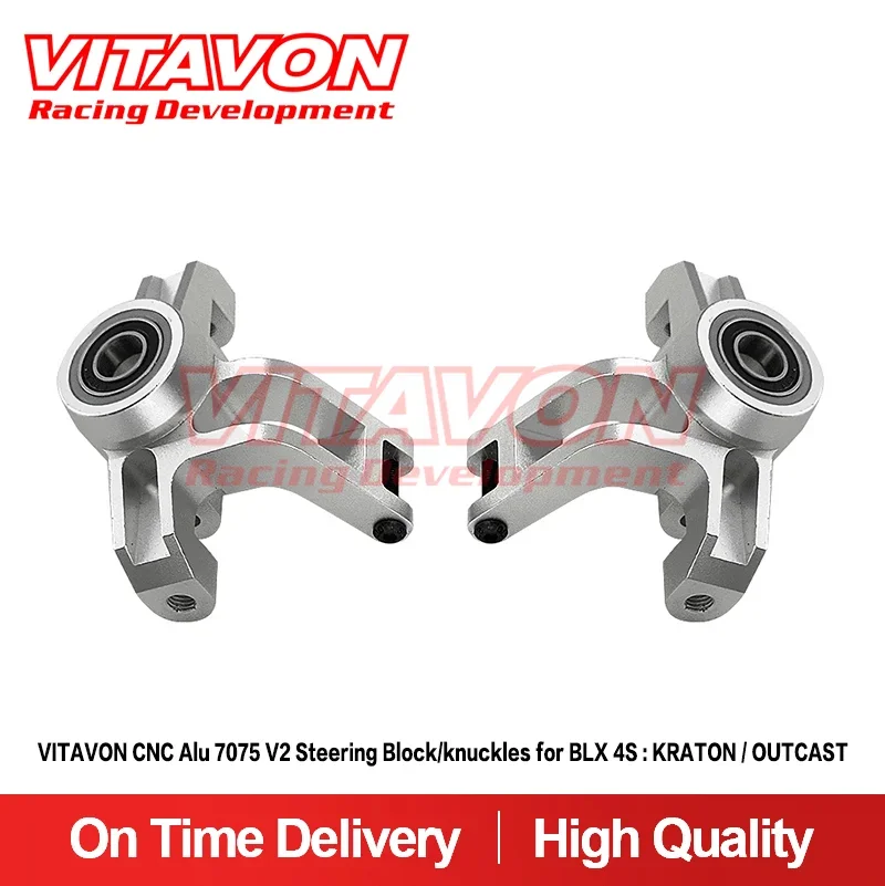 

VITAVON CNC Alu 7075 V2 Steering Block/knuckles for BLX 4S : KRATON / OUTCAST)