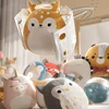 New Home Doll Scratching Machine Large Cartoon Rabbit Penguin Children's Toy 4 Clip Doll Twister 6 Birthday Gift Christmas Gift 3