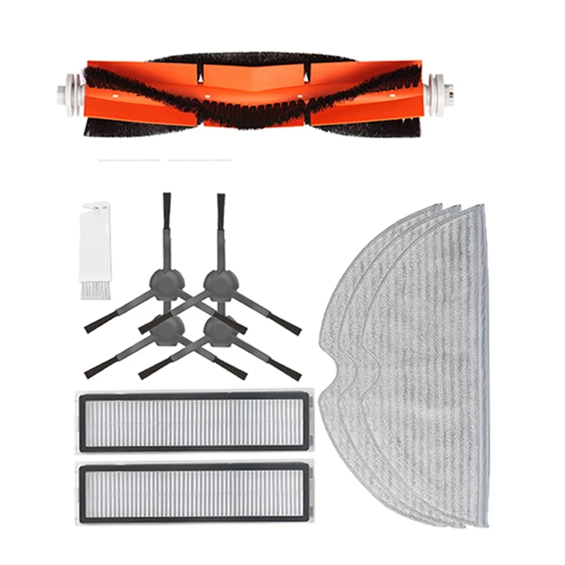 

Запчасти для робота-пылесоса Xiaomi Dreame Bot D9 Max D9, фильтр НЕРА, основная боковая щетка, насадка на швабру