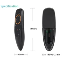 MRSVI G10S Air Mouse Voice Remote Control 2.4G Wireless Gyroscope for H96 MAX X88 PRO HK1 Q5 Android TV Box X96 DQ03 H98 3