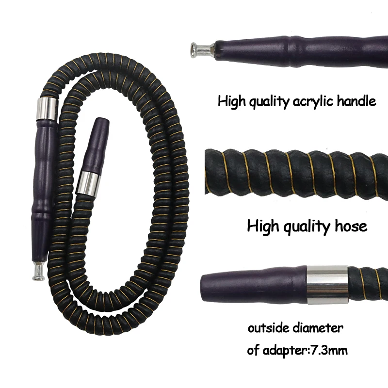 Shisha Hose Hookah Hose 1M Boquilla Cachimba Shisha Pipe Chicha Sisha Narguile Pipes Smoking Accessories hookah accessories hookah pipes hookah set hookah mouthpieces hookah cleaning brush hookah pump