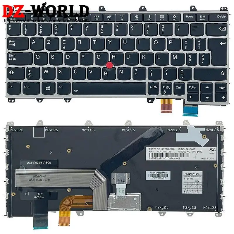 FR CFA Teclado Belga Francês Canadense Para