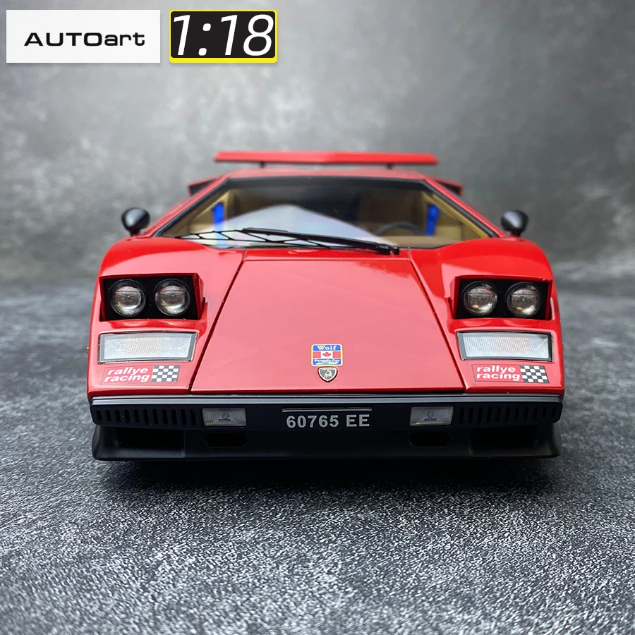 AUTOART 1/18 LAMBORGHINI COUNTACH LP500S Sports car model