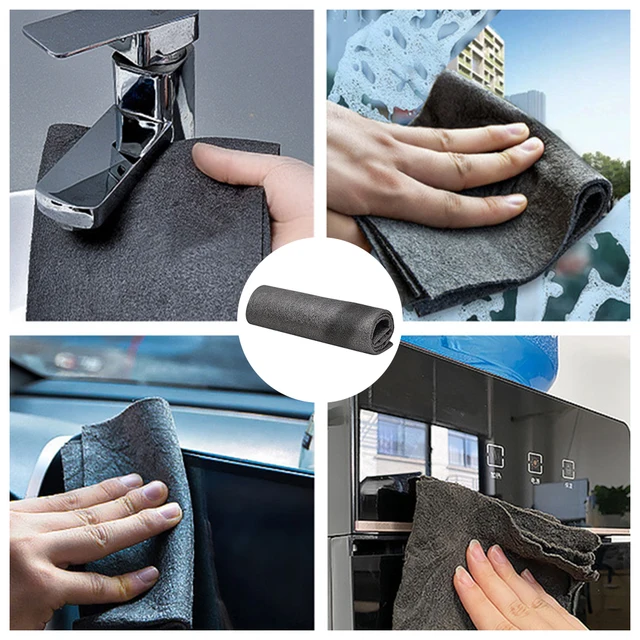 5/20Dics Megvastagodott Mágikus Tisztítószekrény Újrafelhasználható Mikroszálas Mosó Rongyok Üveg Tükör Törlőkendő Törülköző A Konyhai Fürdőszoba Tiszta Ruhához - Image 6
