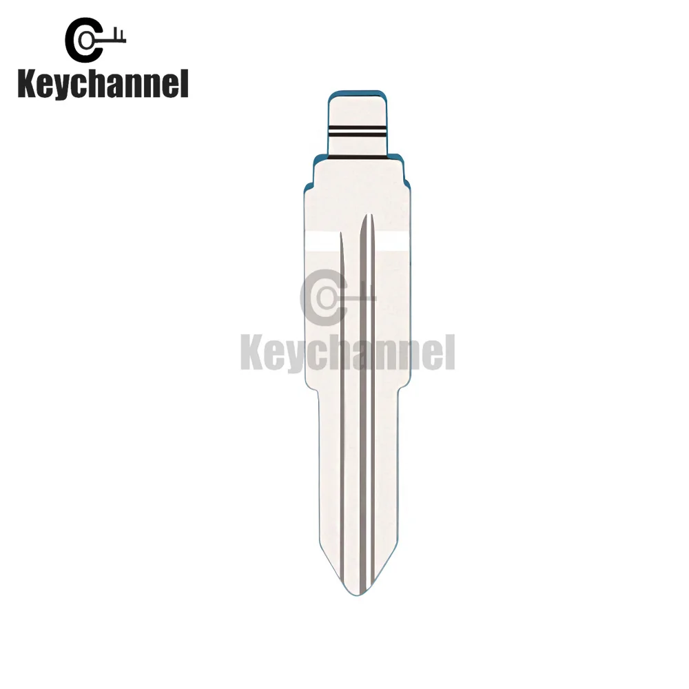 Keychannel 10pcs #137 HYN10 Metal Blank Flip Blade KD VVDI