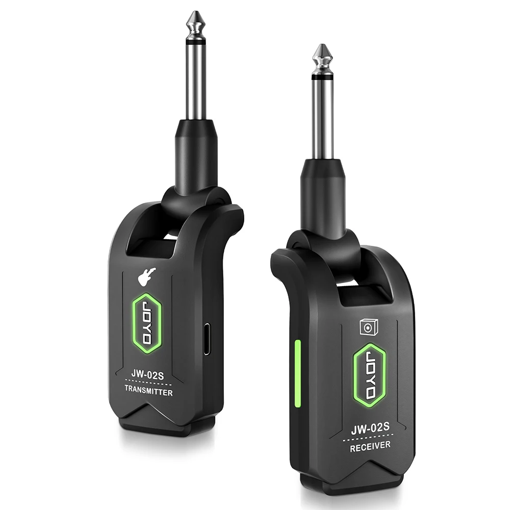 JW-02S 5.8Ghz Wireless Guitar System 6.35 Interface Guitar Transmitter Receiver