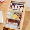 1pcCabinet storage box kitchen home sorting sundries sink storage basket storage basket cosmetics tabletop box 6