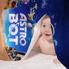3D game ASTRO BOT Cartoon printed blanket Picnic blanket Warm Flannel blankets Home bed linings blankets for beds Birthday Gift 6