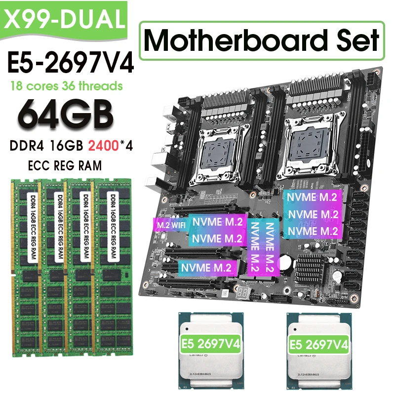 【セット】x99 Deluxe ii / E5-2697 v4 / 32GB セット】x99 Deluxe ii / E5-2697 v4 / 32GB セット】x99 Deluxe