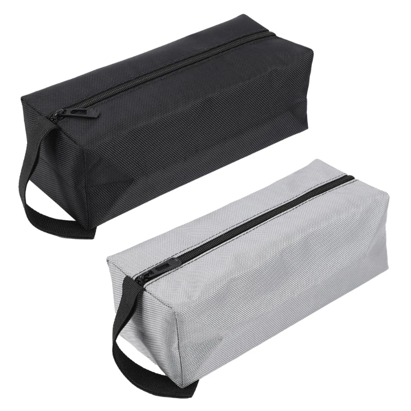 

2Pcs Tool Bag Canvas Zipper Tool Screwdriver Tool Bag Organizers for Home and Outdoor Repairs Holder