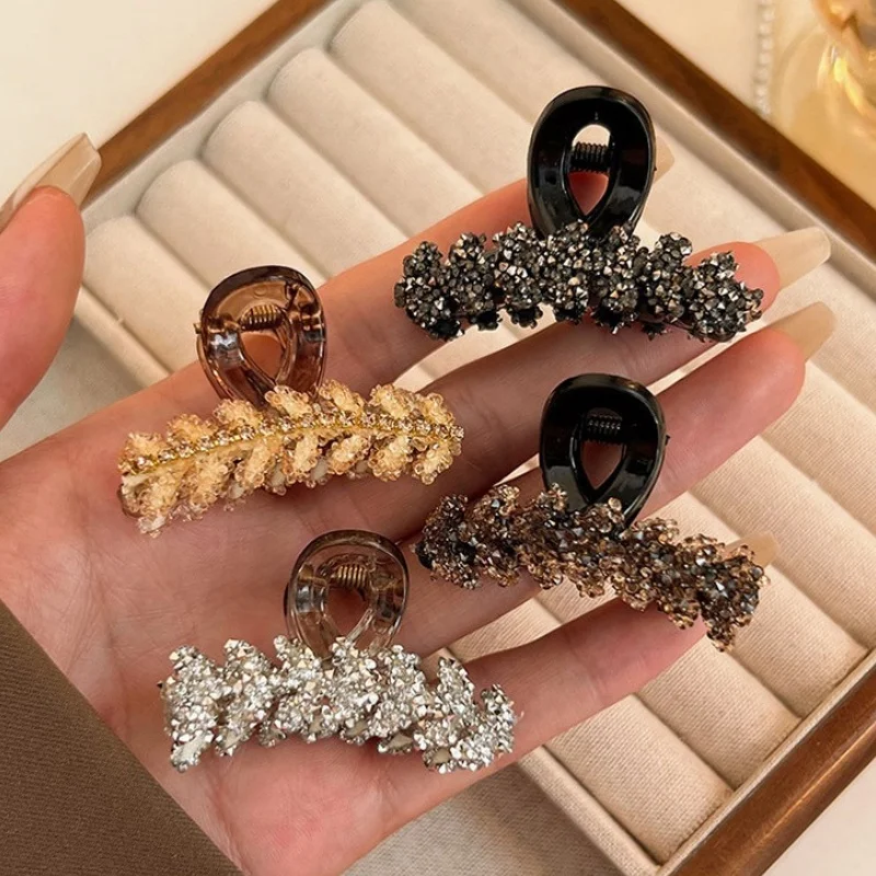 Exquisite Rhinestone Hair Clip Set for Women
