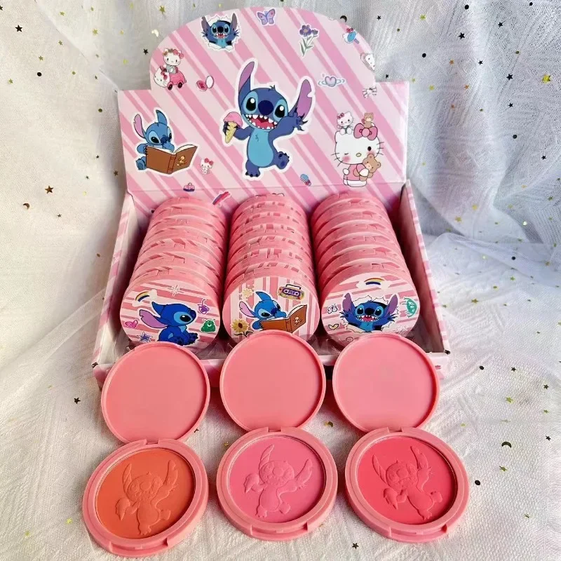 

Disney Stitch Blush Long-lasting Clear Loose Powder Touchup Loose Powder Waterproof Brightening Setting Highlighting Makeup Gift