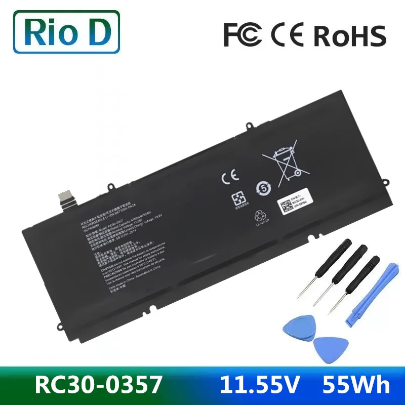 Rc30-0357 Batteria Per Laptop Per Razer Book 13 Uhd Touch 2020 Book 13 Core I7 Batteria Ricaricabile Per Notebook 4762Mah