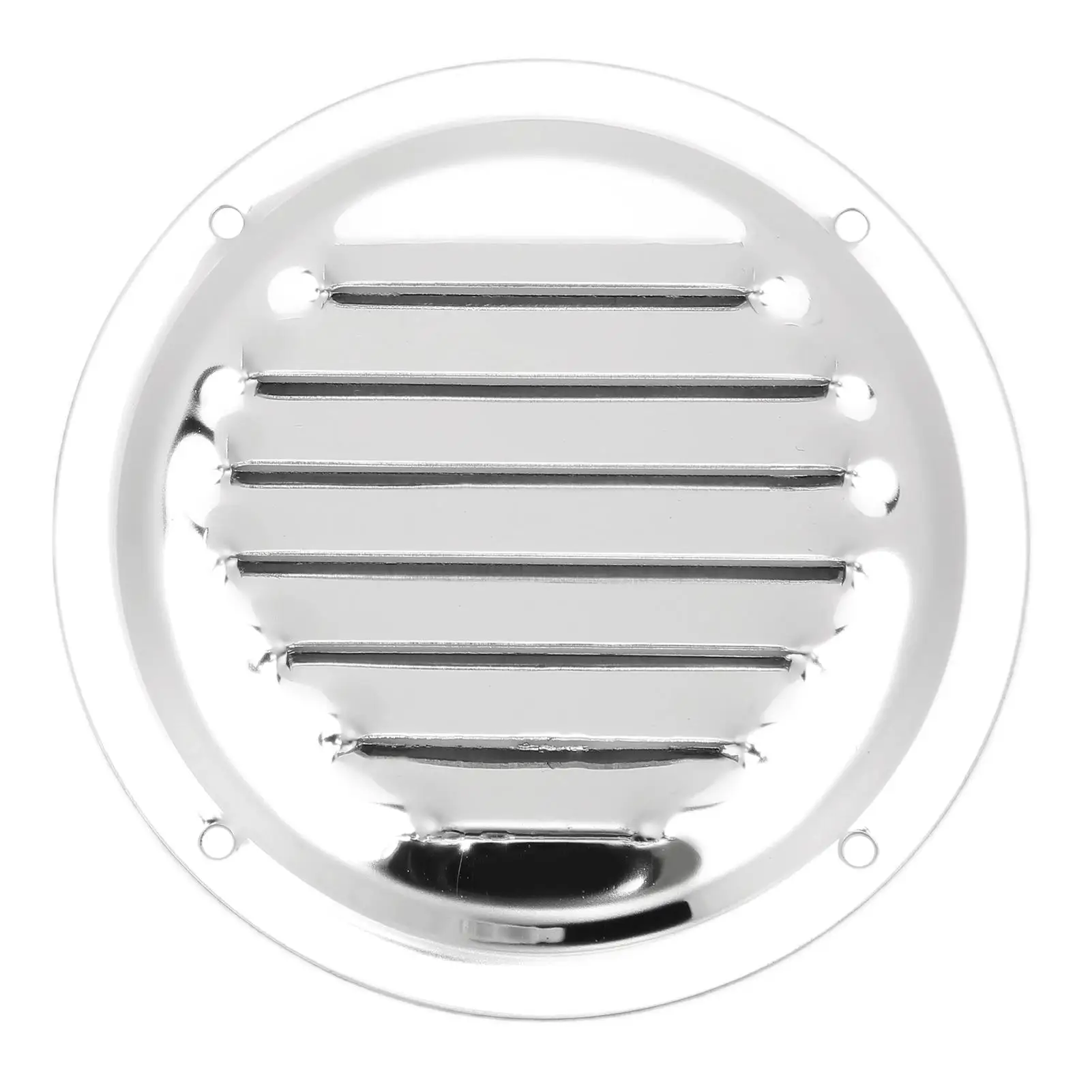 

Stainless Steel Round Louver Wall Vent for Yacht Caravans Home Kitchen - Efficient Air Ventilation