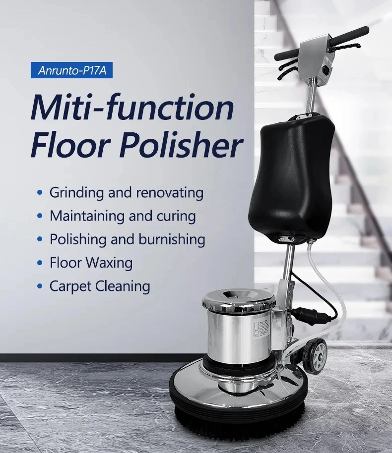 

Original Factory Hotel Carpet Cleaning Concrete Stone Floor Polisher Crystal Polish Machine