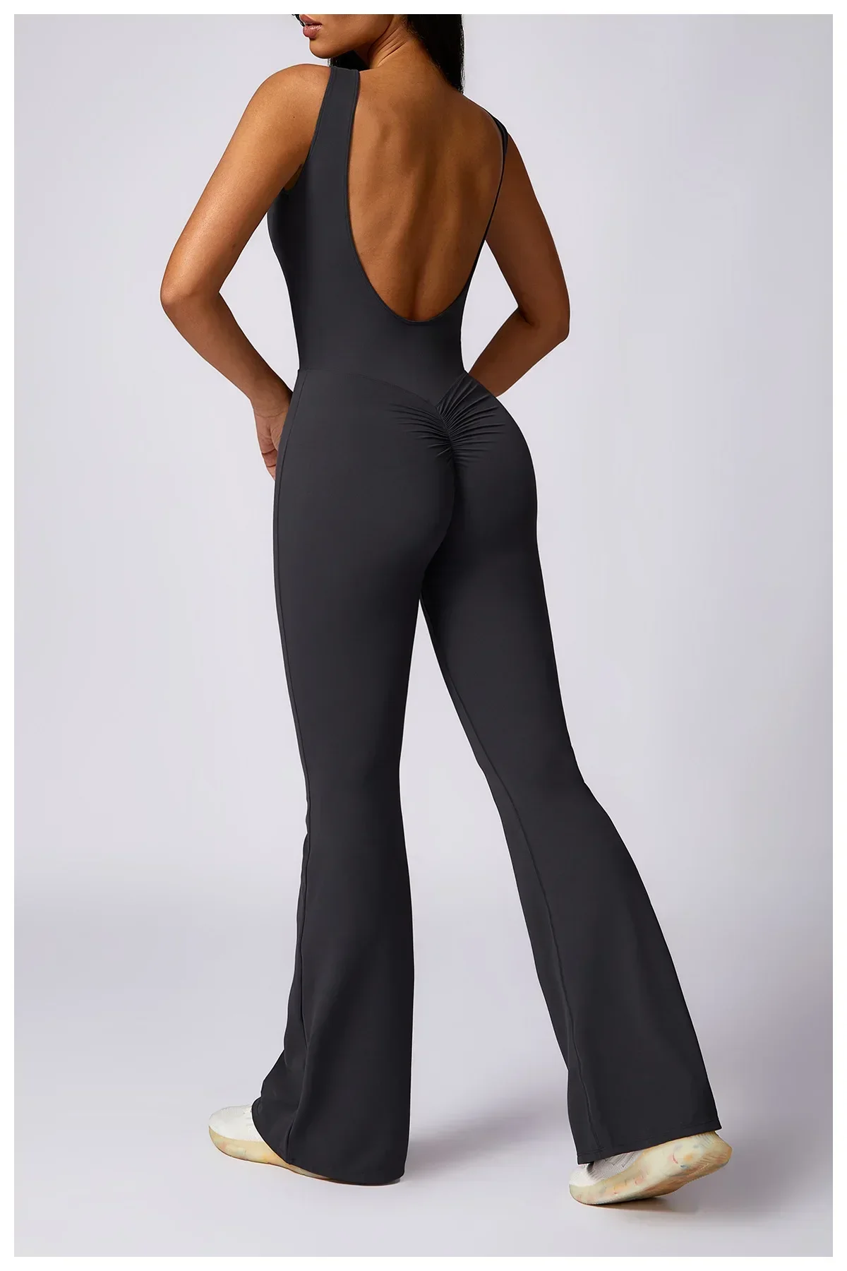 New Gym Sportswear Solid Seamless Women Training Yoga Jumpsuit Push Up One Piece Fitness Rompers Lady Workout Legging Bodysuits