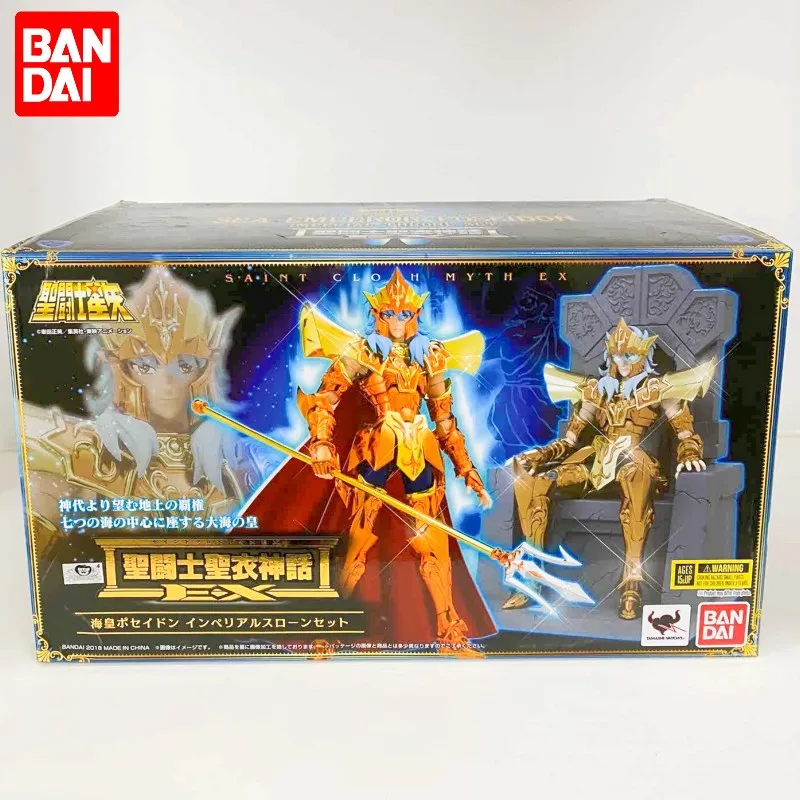 

Bandai Saint Cloth Myth Ex Marina Poseidon Deluxe Edition Anime Saint Seiya Actoin Figures Collection Toy For Boys Gifts Model