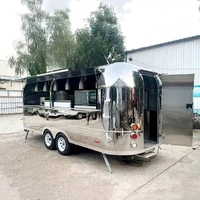 Camion de nourriture électrique personnalisé avec cuisine complète, remorque à crème glacée, camion de nourriture mobile, kiosque 2