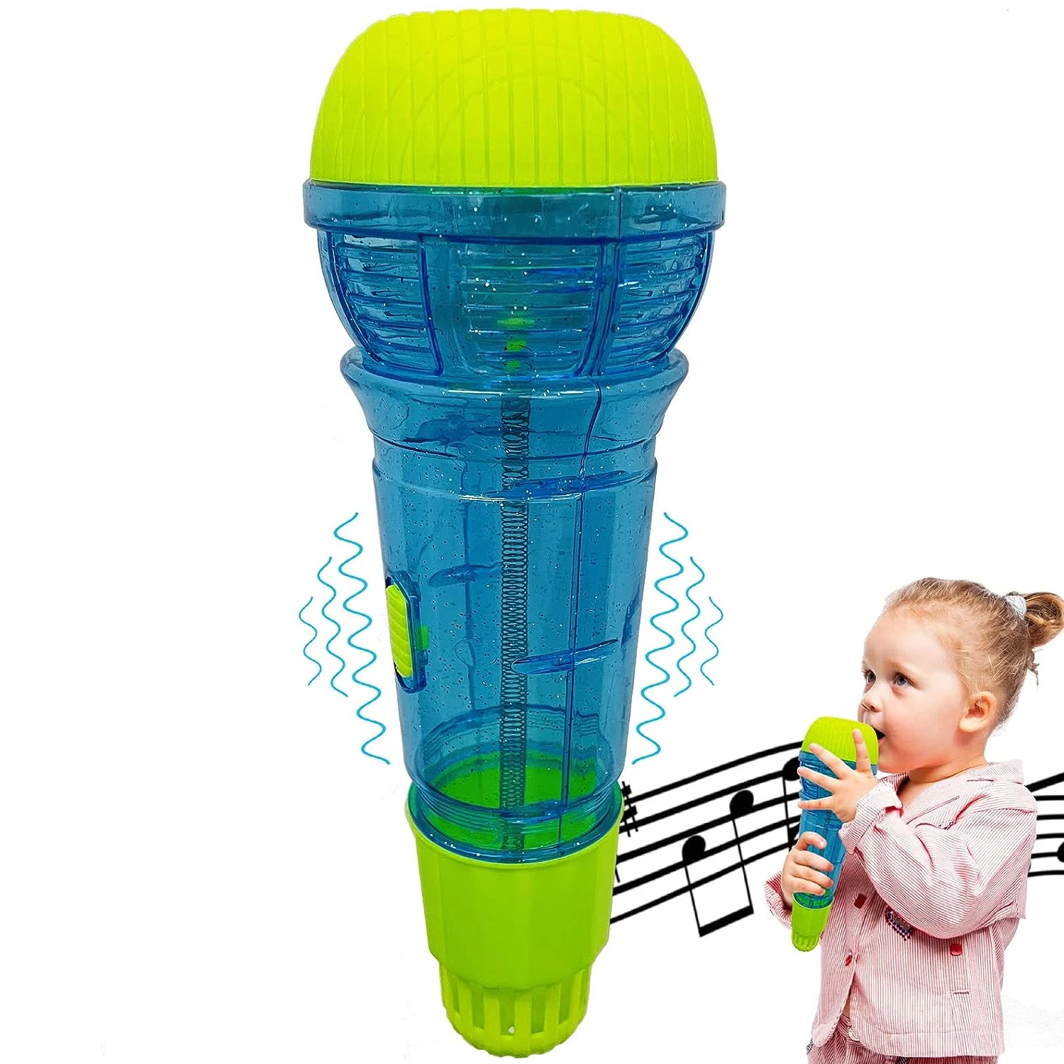 Large echo microphone for children's singing karaoke microphone, new and unique toy for parent-child interaction 6