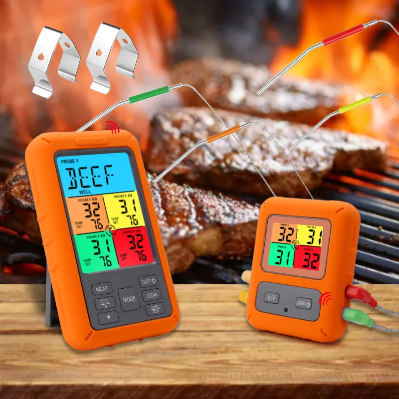 Digital Chef Thermometer Wireless Meat Thermometer Remote Instant Read BBQ  Cooking Food Thermometer for Kitchen Oven Grill - AliExpress
