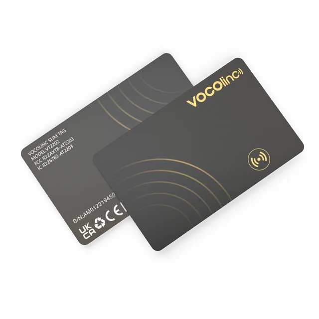 VOCOlinc Ultra-thin Wallet Tracker Card, Smart Tag Wallet Tracker, Bluetooth Pairing Find My Item Finder Anti-lost Alarm Locator