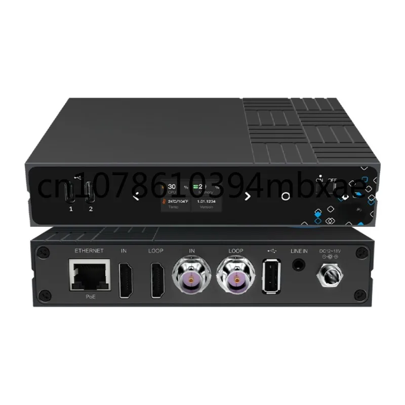 

Dual-Channel 4K HDMI & 3G-SDI E3 Video Encoder