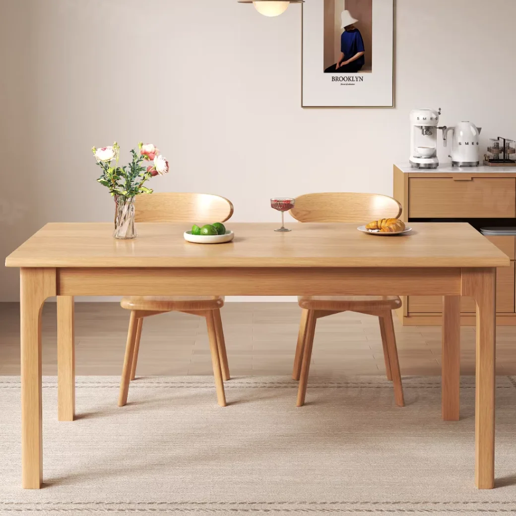 طاولة طعام خشب مصمت