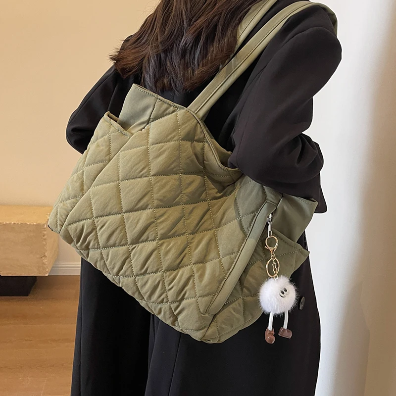 Women's Fashion Large Capacity Handbag - Lightweight with Safety Zipper, Perfect for Work, Travel, Beach, and Gym